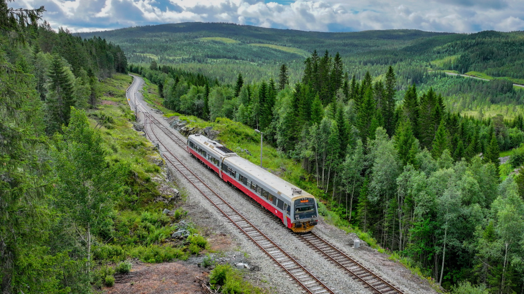 Tog på Meråkerbanen SJ Nord