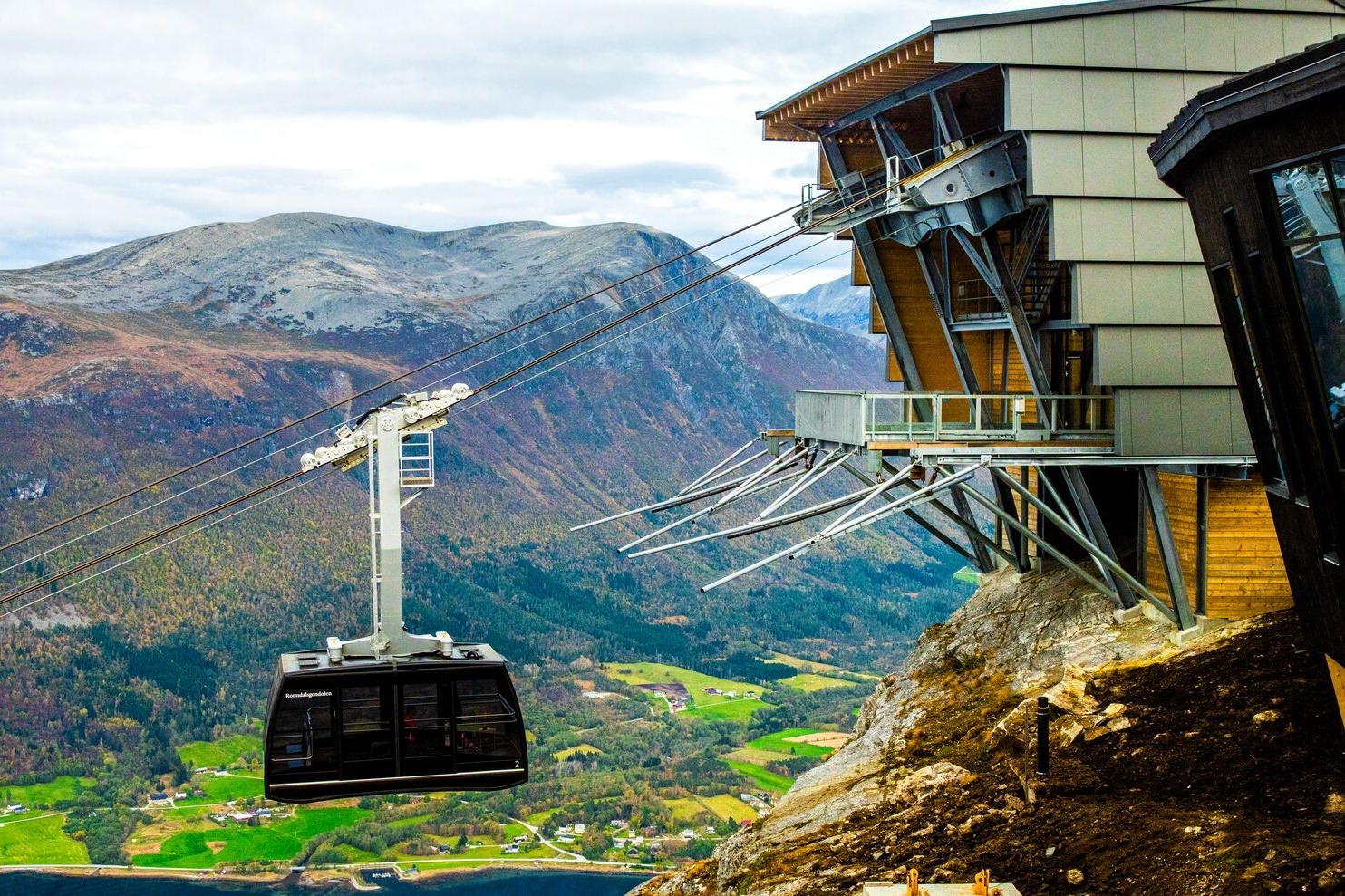 Romsdalsgondolen på Åndsalsnes
