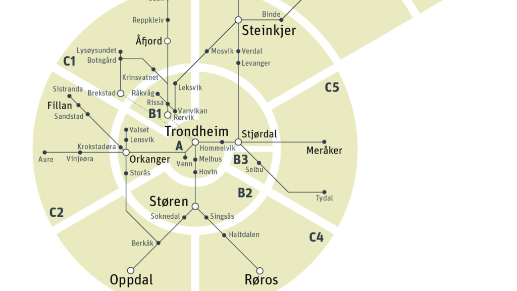 Sone A i Trøndelag