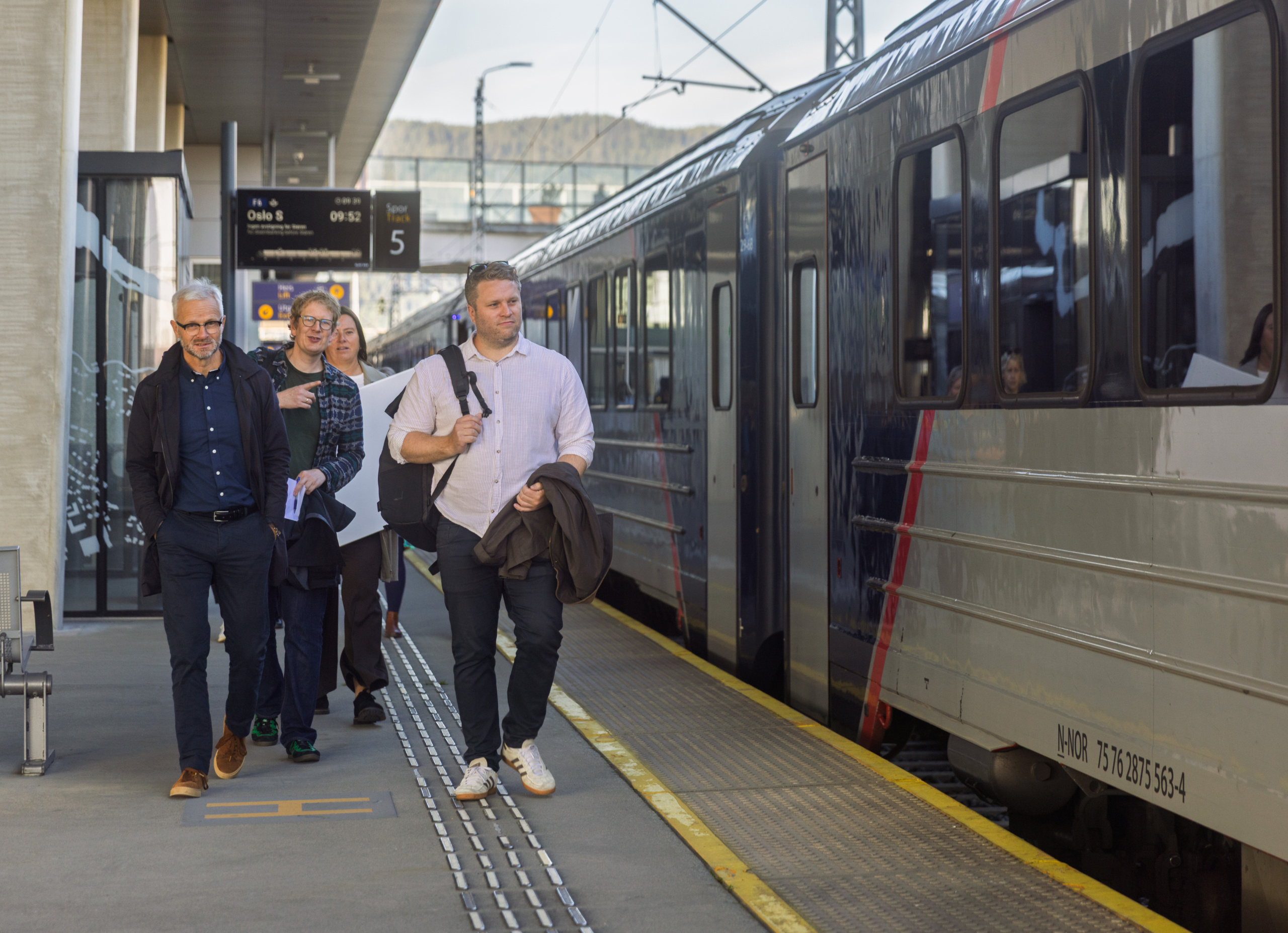 Kolleger på firmatur